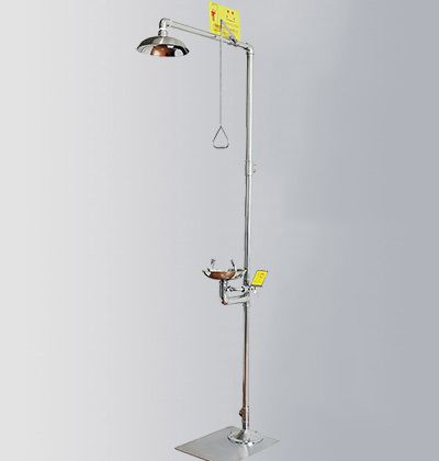 Stainless Steel Combination Shower & Eyewash, DAAO6610