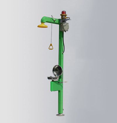 Safety Shower & Eyewash with Trace Heating, DAAO6615-EF-X