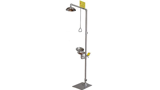 Stainless Steel Combination Eyewash Station, DAAO6610-X