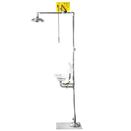 Combination Emergency Safety Shower & Eyewash, DAAO6610-D