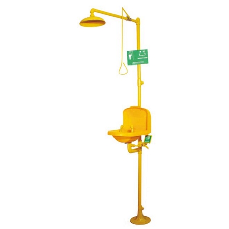 Drench Shower & Eye/Face Wash Unit, DAAO6613-D