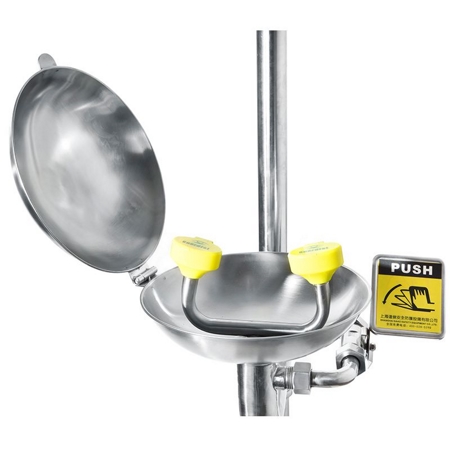 Stainless Steel Combination Eyewash Station, DAAO6610-X