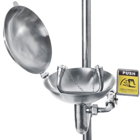 Stainless Steel Combination Eyewash Station, DAAO6610-X
