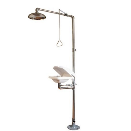 Emergency Safety Shower with Eyewash, DAAO6610-D