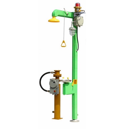 Electric Heating Safety Shower & Eyewash Station, DAAO6615EH-Z