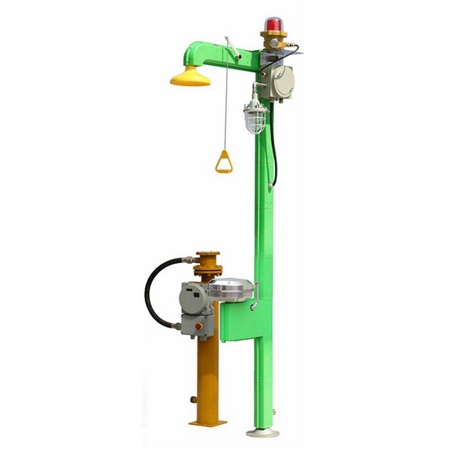 Explosion-proof Electric Heating Emergency Eyewash Shower, DAAO6615EH-X