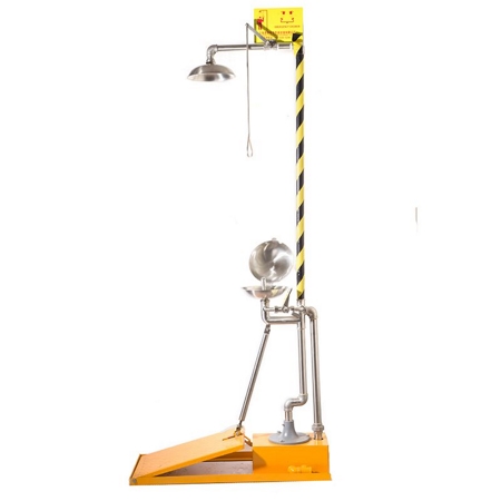 Freeze Resistant Safety Shower & Eyewash Station, DAAO6615-X