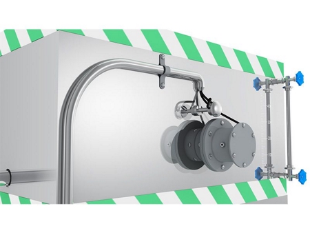 Emergency Shower Station with Alarm, DAAO6604-6