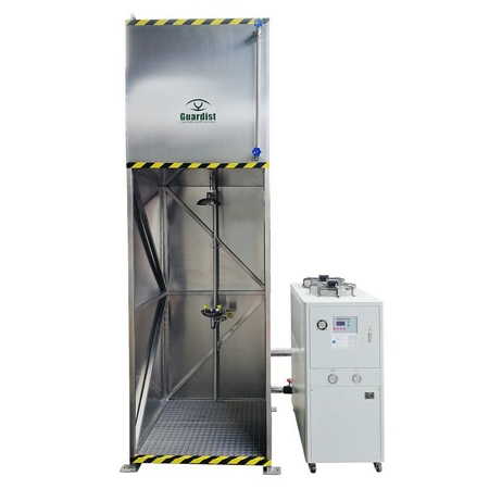 Emergency Shower Station with Water Cooling & Heating, DAAO6604-8
