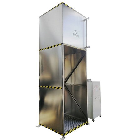 Emergency Shower Station with Water Cooling & Heating, DAAO6604-8