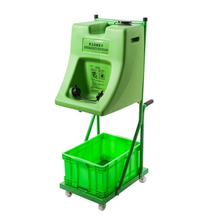 Portable Eyewash Station with Waste Water Tank, DAAOBX-7