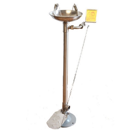 Pedestal Mounted Hand/Foot Operated Eyewash, DAAO6620-J